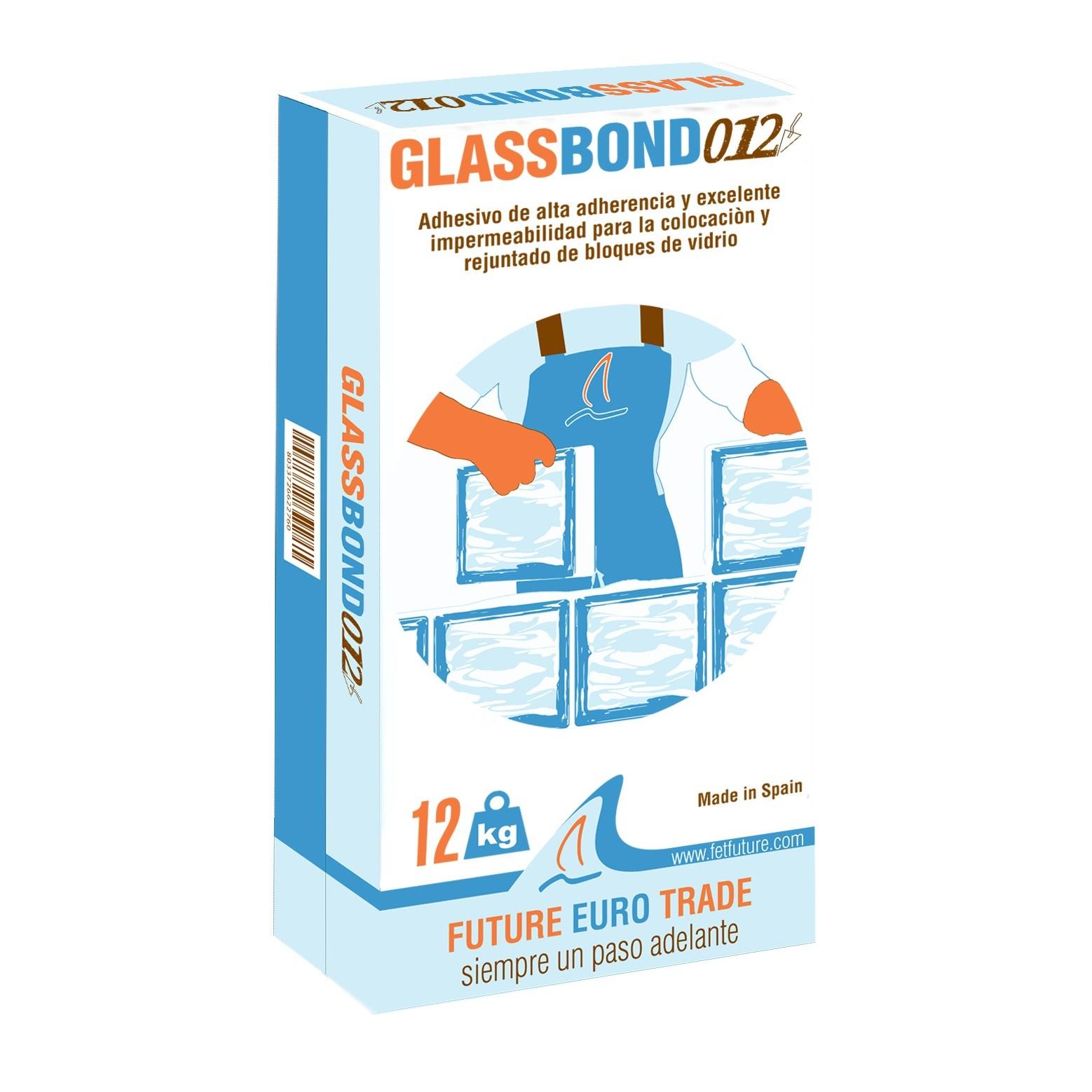 Accesorios - Glassbond 12 kg. cemento cola de alta calidad y de color blanco para bloques de vidrio